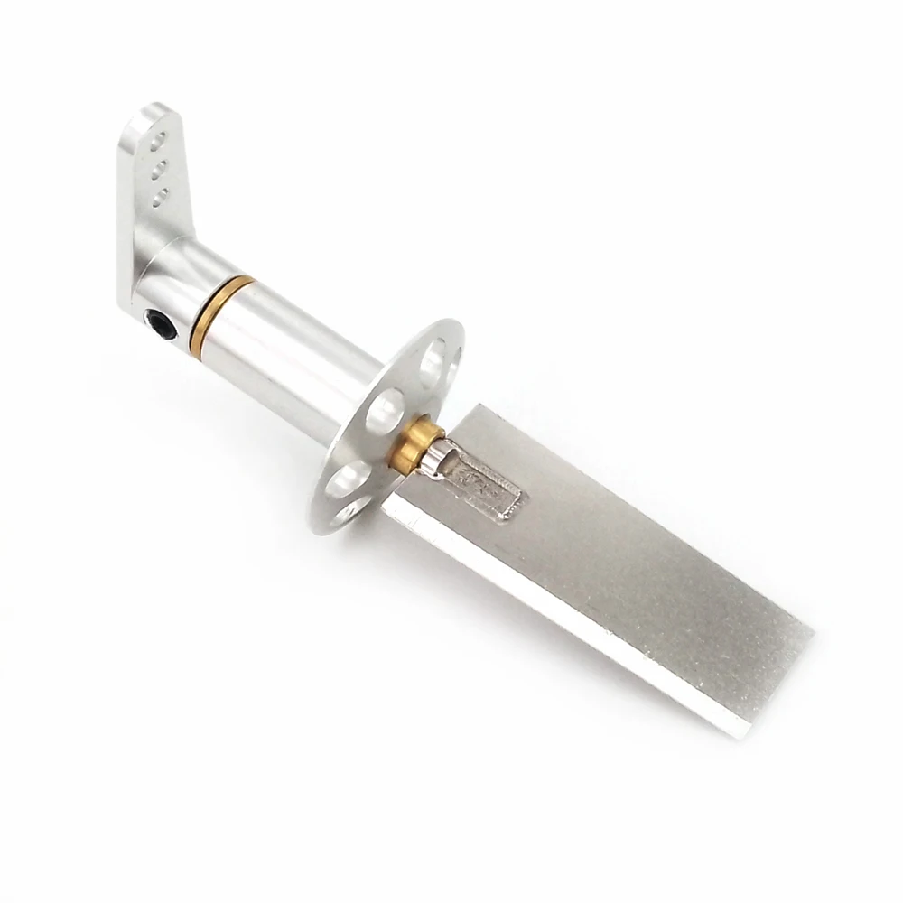 ECO Mini ECO RC Boat Submerged Rudder Stainless Steel Full Immersed Rudder 40mm*15mm for RC Racing Boat