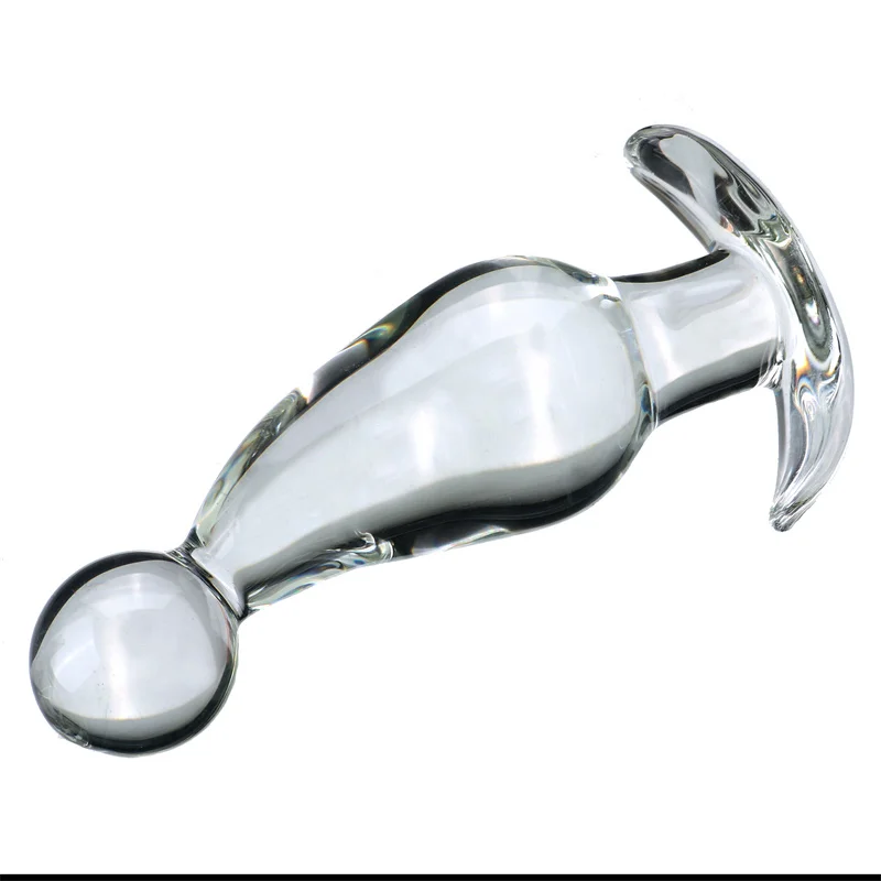 TleMeny Transparent Anchor Glass Anal plug For Women Butt Plugs Penis Anus Dildo Adult Masturbation Adult Gay Sex Toy Lover Gift