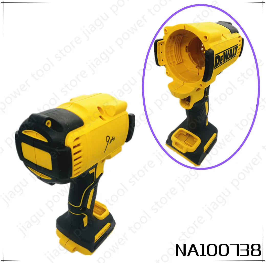 DEWALT DCF900 تأثير وجع الملحقات مفتاح التحكم الرئيسي المحرك تأثير المغزل الحفر الغلاف الخارجي علبة التروس مجموعة أدوات كهربائية