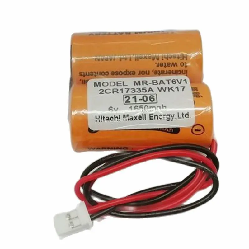 R-BAT6V1 6V M80 J4 サーボ部品 2CR17335A WK17 システム バッテリー パック