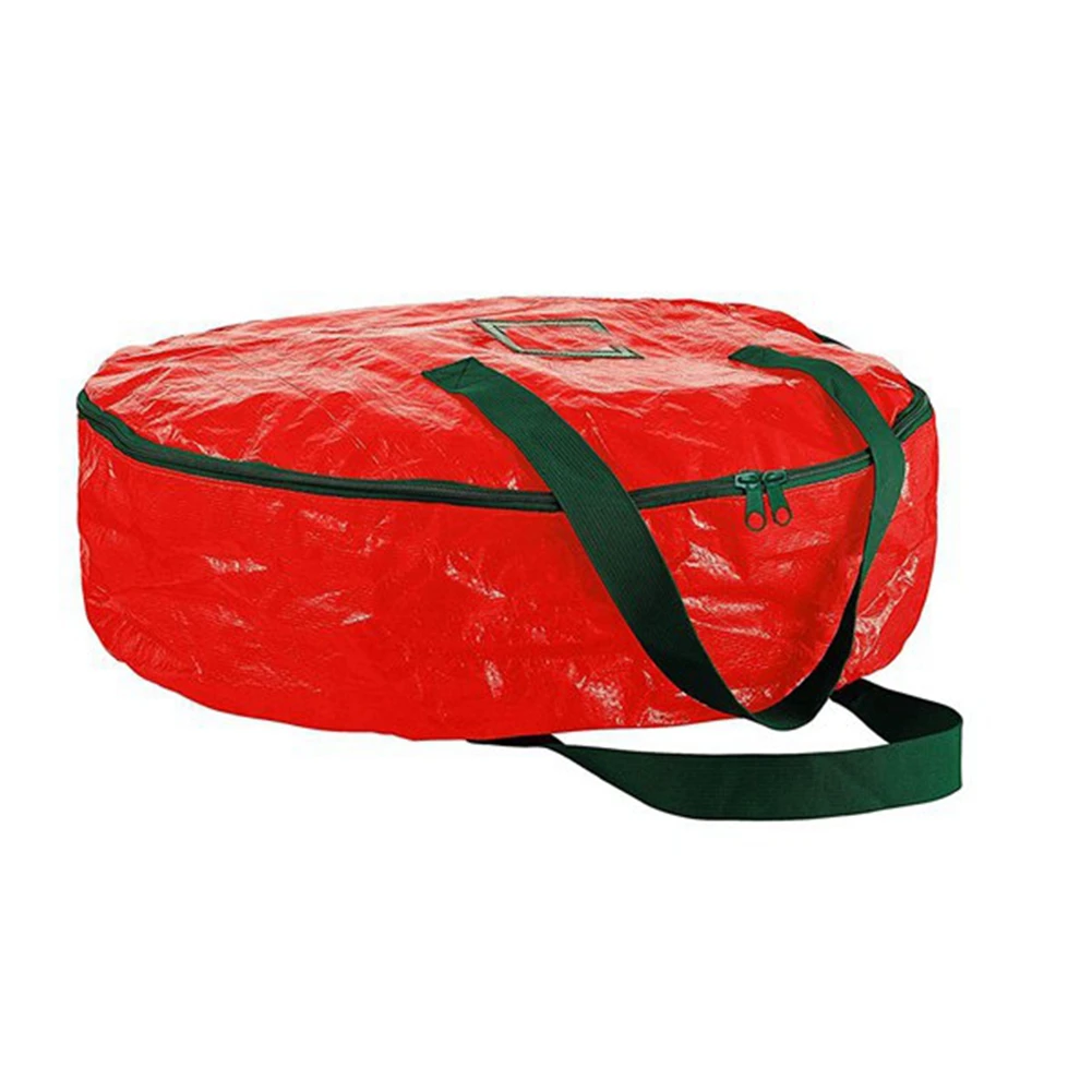 Round Christmas Tree Storage Bag Dustproof Cover Protect Waterproof Large-Capacity Quilt Clothes Warehouse Storage Bag,C