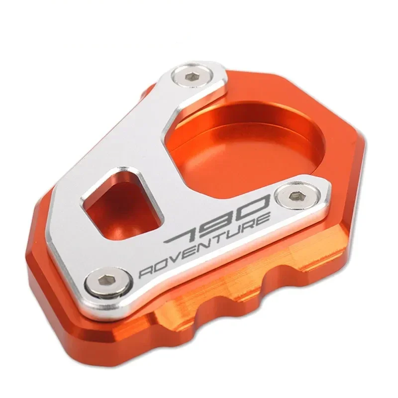 Motorcycle Kickstand Foot Side Stand Extension Support Plate Pad whith logo for 790 1050 1090 1190 1090 1290 Adventure ADV