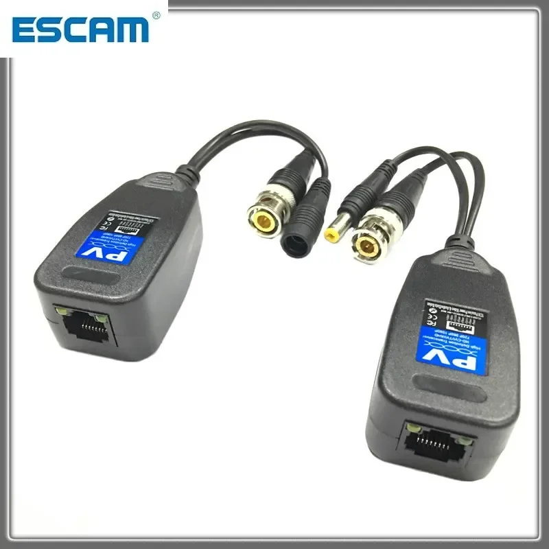 

Для 2MP 3MP 4MP 200M Range HD CVI/AHD/TVI витые BNC пассивные трансиверы CCTV Cat5 CCTV UTP Video Balun IPC для ESCAM 205PV