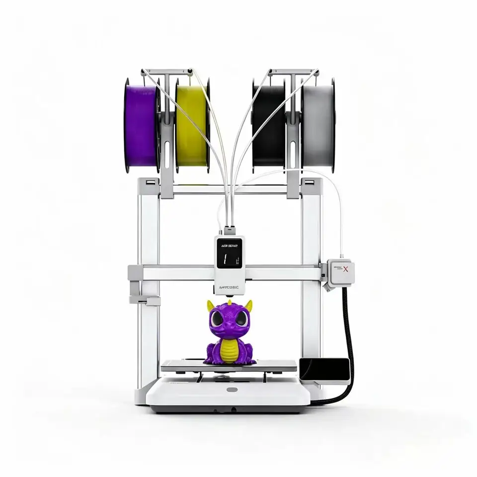 ANYCUBIC Kobra X 3Dプリンター マルチカラー3Dプリンター 4色FDM高速