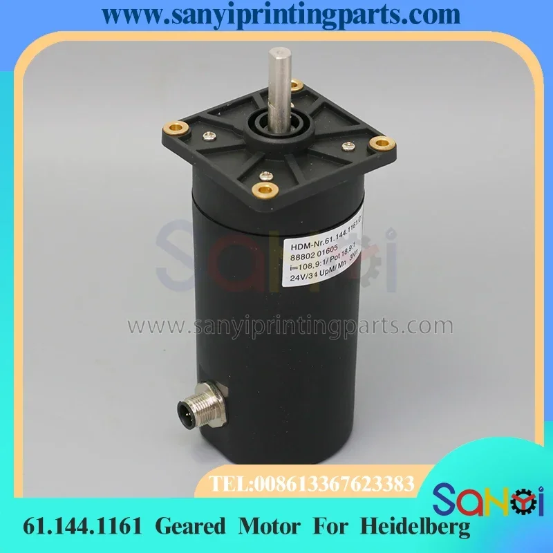 

Best Quality 61.144.1161/01 Servo Drive Geared Motor For Heidelberg SM102 CD102 Printing Machine Parts