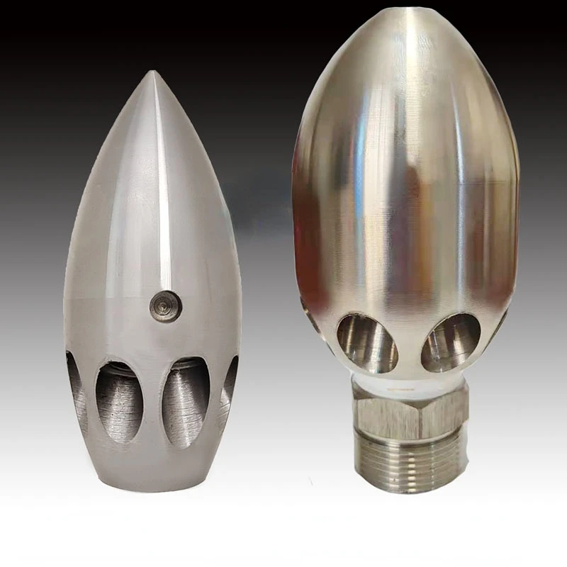 High Pressure Nozzle to Dredge Sewage Water Rat Mine Stainless Steel Nozzle Ceramic Nozzle, Pipe Cleaning Car Accessories