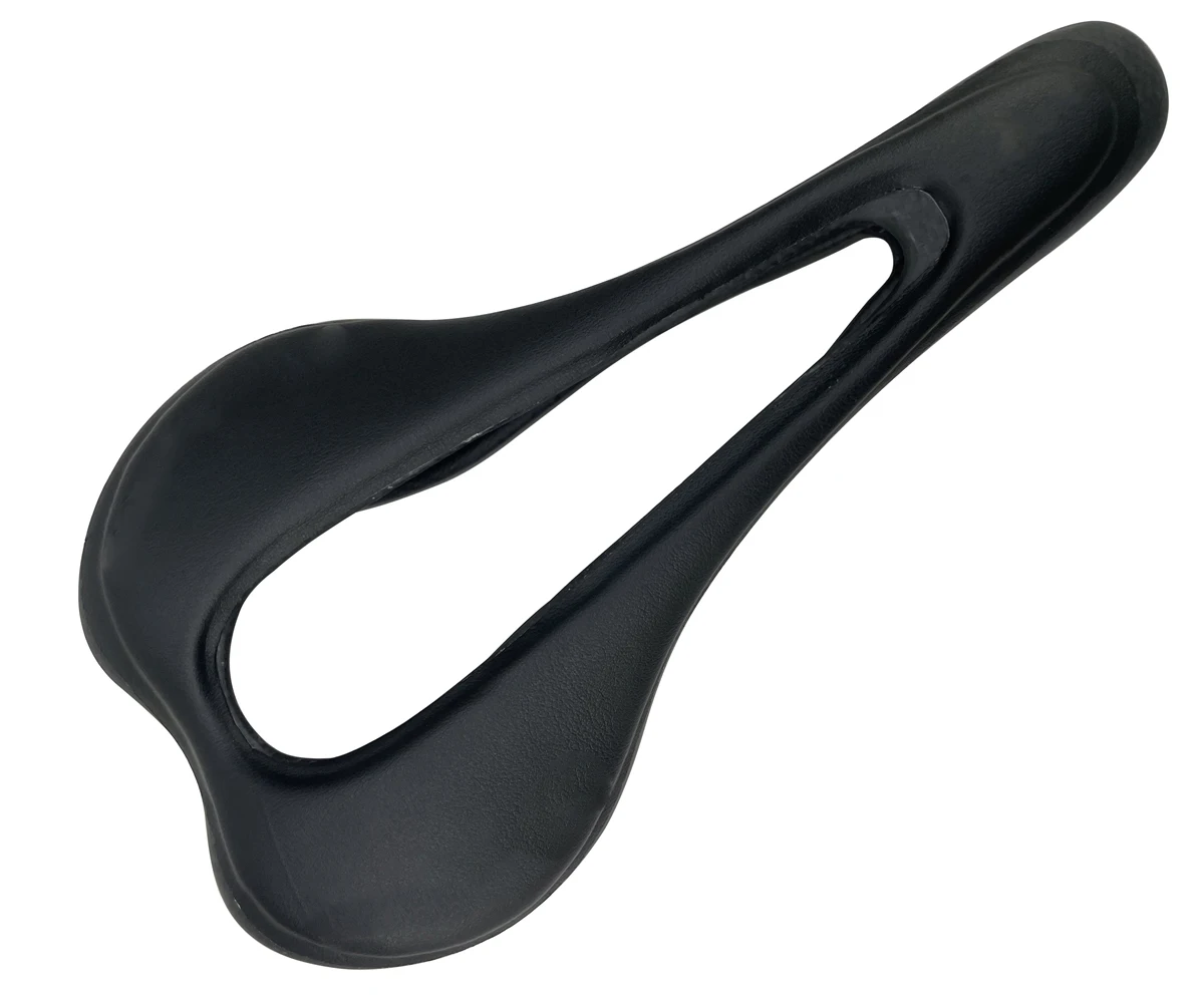 ملحقات الدراجة الجديدة AK88 من ألياف الكربون بالكامل، وسادة كبيرة مجوفة من جلد القلفة 270*143 مللي متر