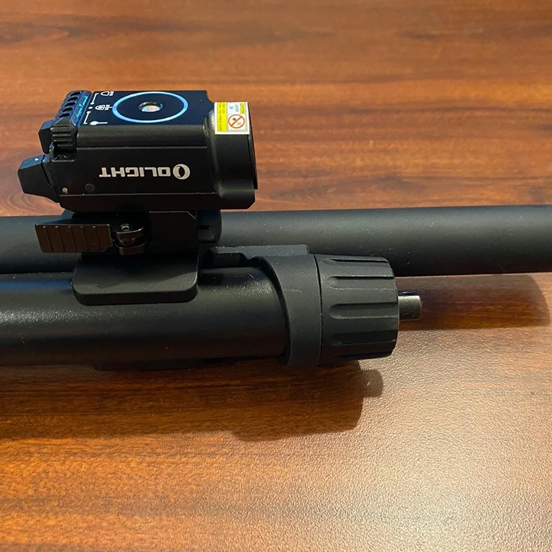 CDM Gear ROC-12 Flashlight Mount -for 12 Gauge Remington 870 Winchester SXP Defender Mossberg 940 Mossberg 500/590 with QD Sling view 4