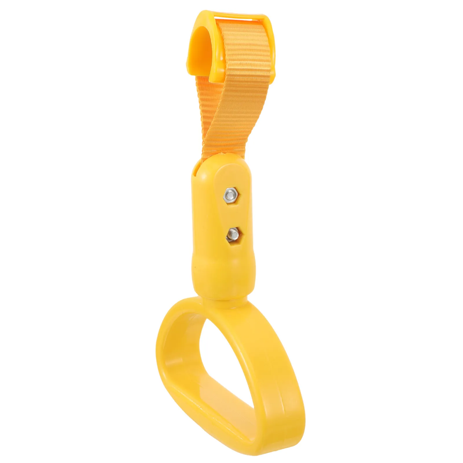 ABS Plastic Bus Handle Ring Semicircle Car Assist Handle for Elderly Stable Support Easy Install Portable Lightweight for Bus