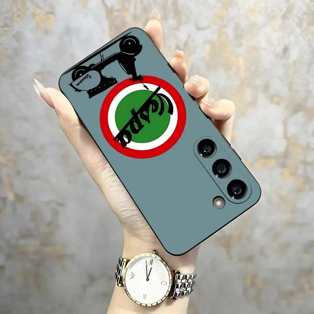 V-Vespas Scooter Cartoon Phone Case For Samsung S26 Ultra S25 Edge S23 S22 S21 S20 A57 A37 A17 Plus S24 Fe Cover
