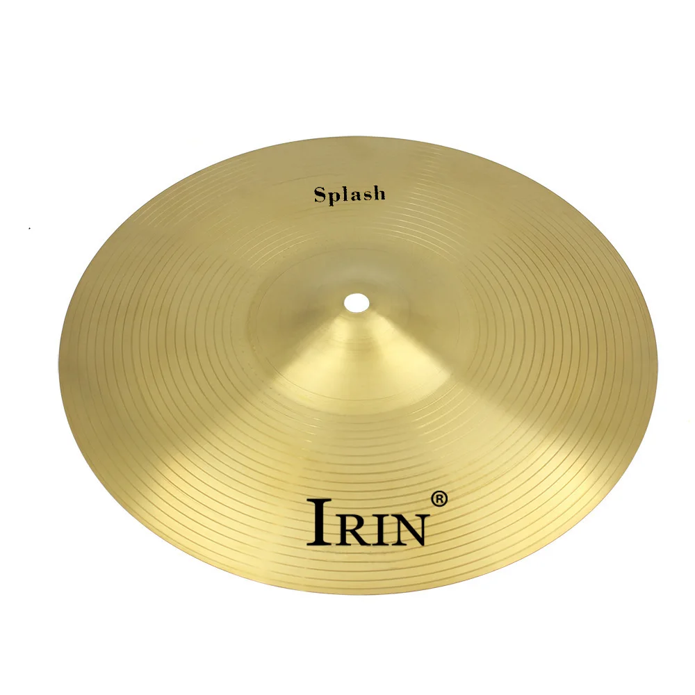 IRIN الصنج النحاسي 8/10/12/12/18/20 بوصة سبائك النحاس تحطم ركوب مرحبا قبعة الصنج للاعبي قرع الطبل المبتدئين #5