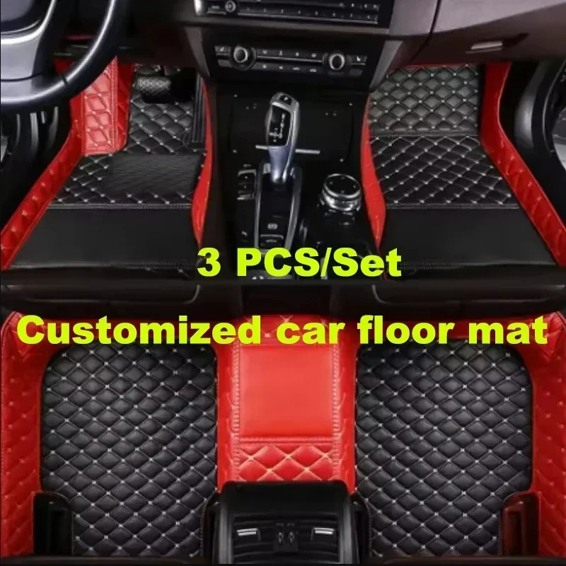Full Coverage Custom Car Floor Mats for Mercedes Benz GLA X156 H247 2019-2023 GLB 5 Seat 7 Seat Car Accessories Interior Details - Image 2