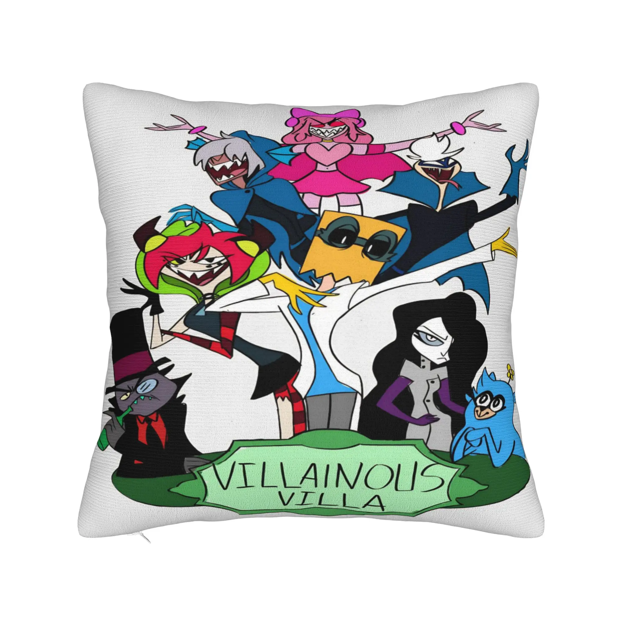 Villainous Comdy Printing Pillowcases Cushion Cover  Pillow Covers New Style Home Decorations Zipper Multi Size