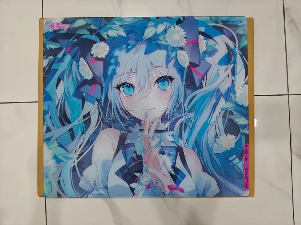 WALLHACK4.0 MIKU same replica e-sports FPS tempered glass mouse
