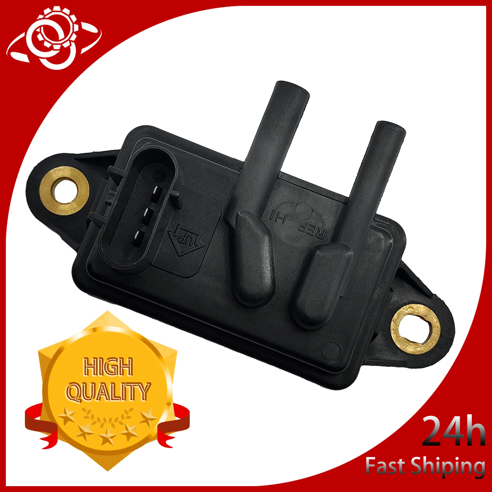 DPFE15 Valve Pressure Feedback Position MAP Sensor Compatible with Ford Focus Ka Lobo MustangF77E-9J460-AA F77E-9J460-AB