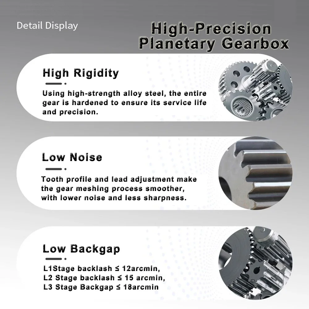 مخفض كواكب صغير دقيق 5 مللي متر مدخلات لـ Nema11 28 مللي متر تخفيض المحرك علبة التروس التنحي للمعدات الطبية/الروبوتية/CNC