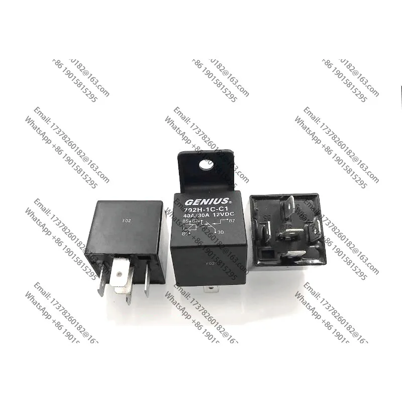 

NEW 792H-1C-C1 792H 1C C1 792H1CC1 12VDC DC12V 12V relay 40A 5PIN