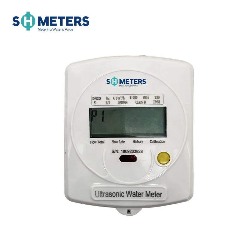 20mm  smart ultrasonic water meter wireless