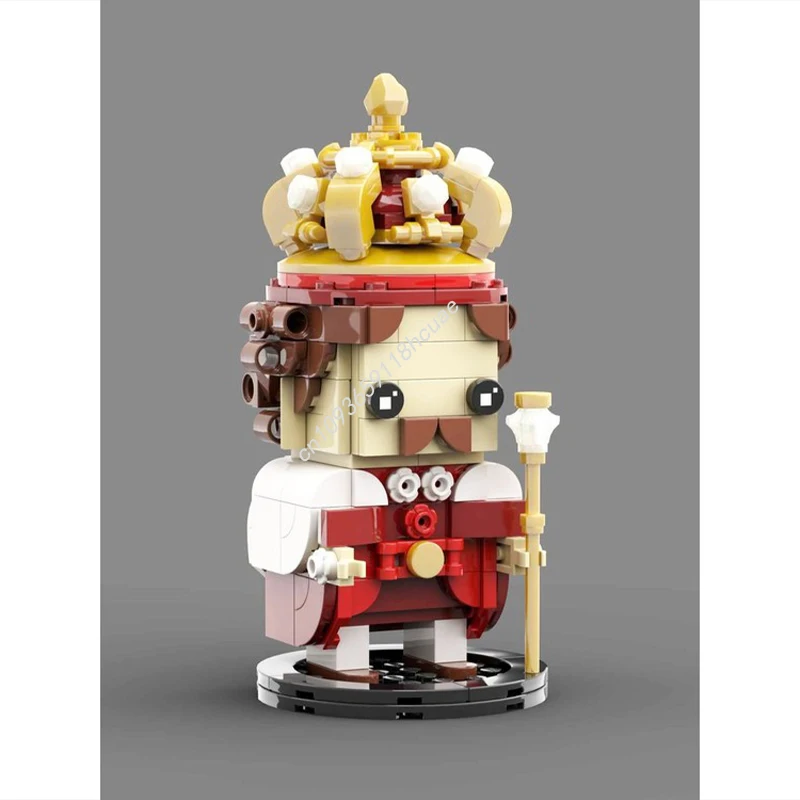 702 個 MOC 城 BrickHeads モデルビルディングブロックおもちゃ DIY アイデア教育建築子供クリエイティブ誕生日クリスマスギフト