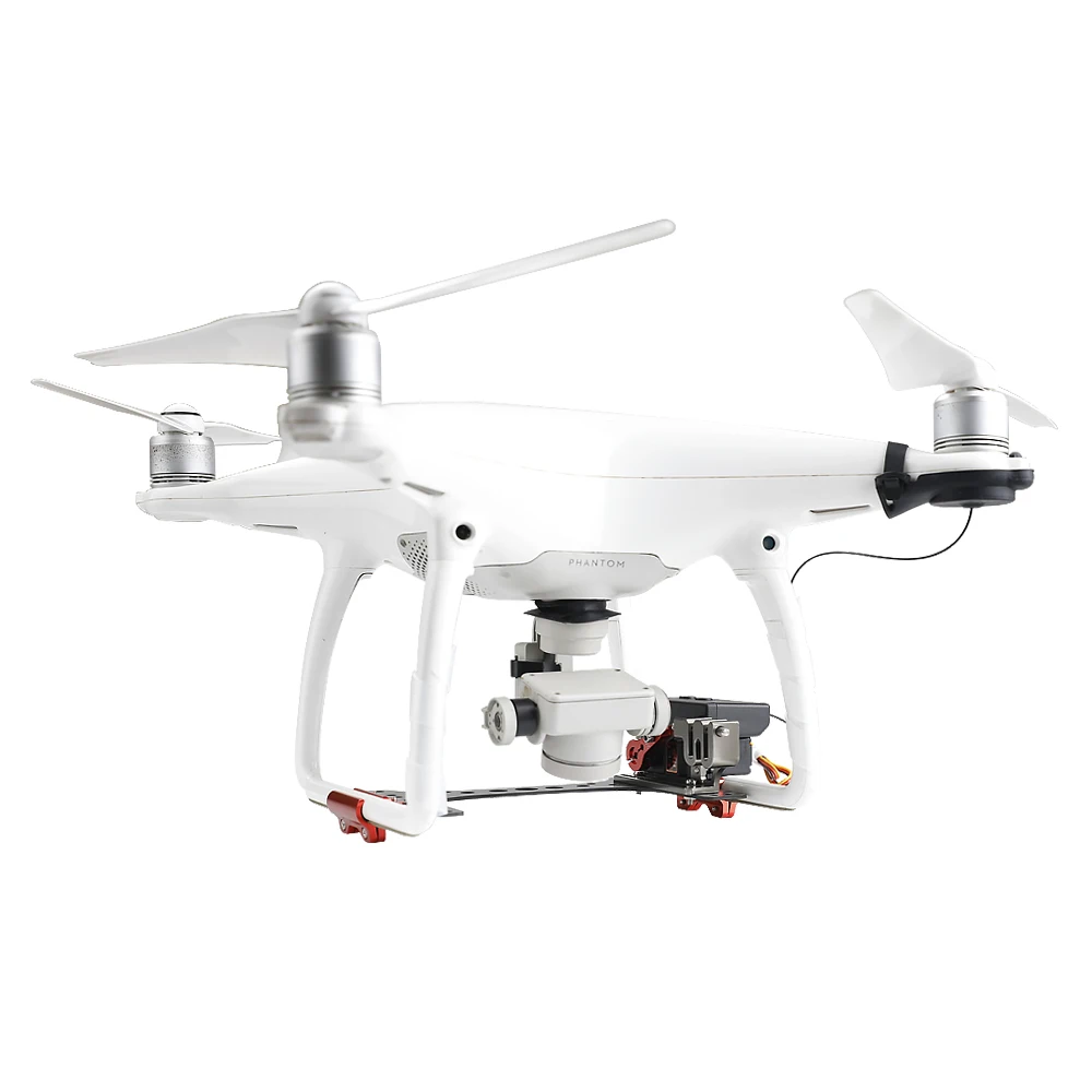 

Air Dropping for DJI Phantom 4/4P/4A/V2.0 Phantom 4 Double Release Thrower Drone Shinkichon Pelter Fish Bait Advertising Ring