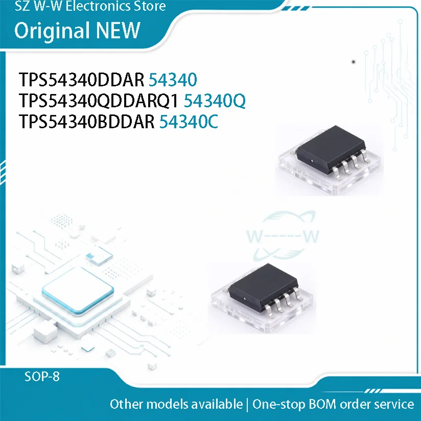 (5-50PCS) TPS54340DDAR 54340 TPS54340QDDARQ1 54340Q TPS54340BDDAR 54340C TPS54340 TPS54340Q SOP-8 NEW IC CHIP TPS54340B