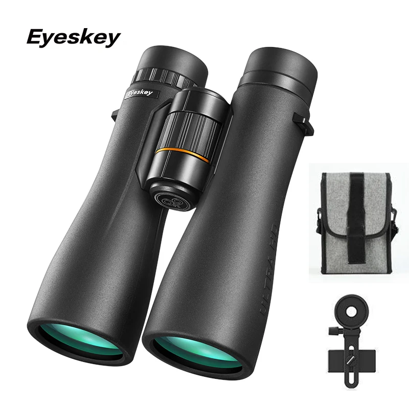 

Eyeskey Professional 10X50 12x50 Binoculars IPX7 Waterproof Bak4 Prism Optics Powerful Telescope Long Range For Camping Hunting