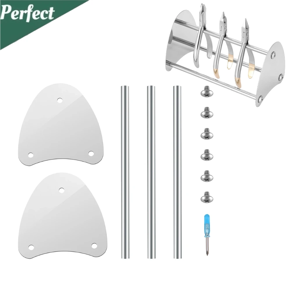 Dental Orthodontic Forceps Placement Rack Multifunctional Rack for Orthodontic Forceps Scissors Dentist Lab Tool Supplies