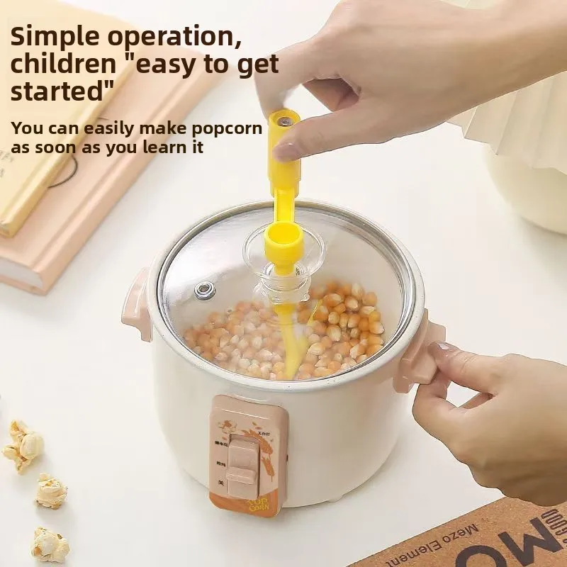 

Мини-кухонная машина для попкорна своими руками, полуавтоматическая маленькая электрическая бытовая техника, детские подарки на день рождения