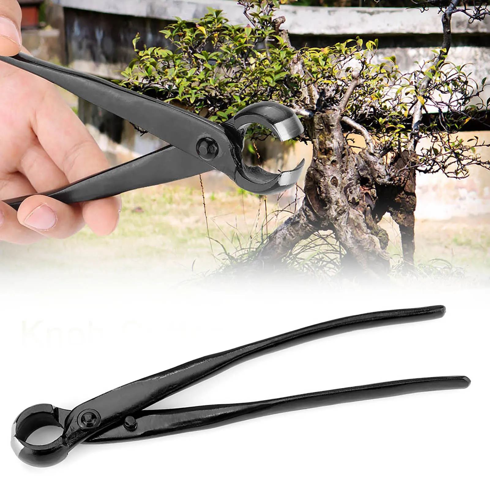 

210mm Stainless Steel Knob Cutter Ball Shear Scissors Landscape Modeling Garden Bonsai Tools Garden Plant Tree Cutter