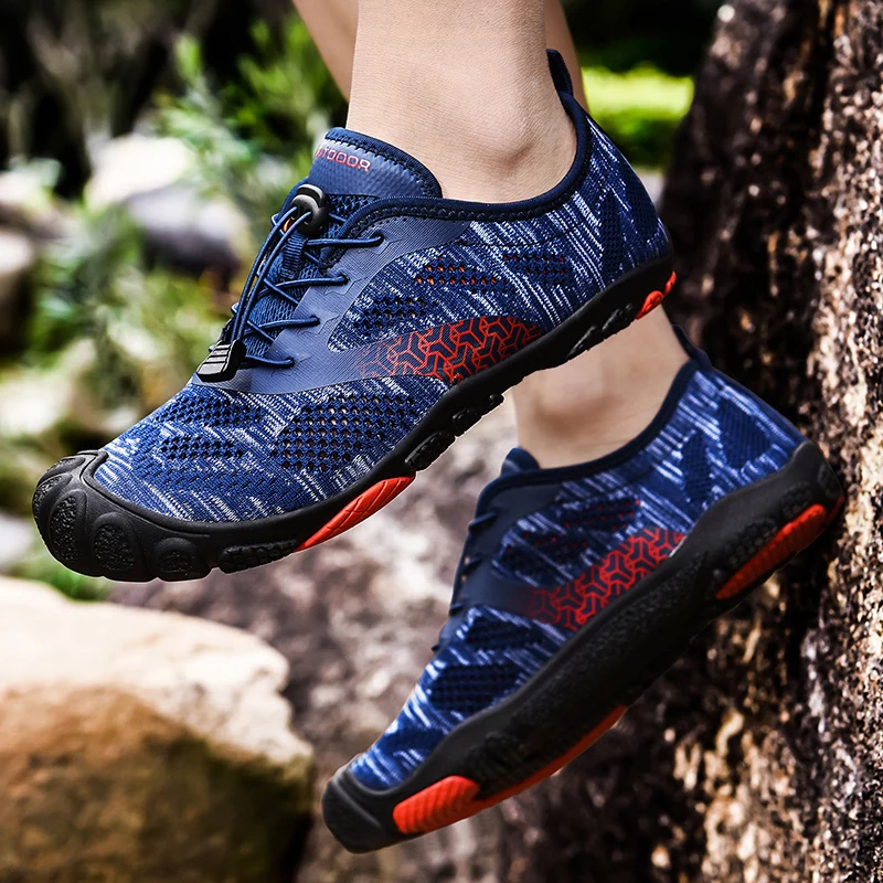 

New Men Hiking Shoes Unisex Water Outdoor Sport Fitness Shoes Breathable Light Women's Shoes Non-Slip Sneakers