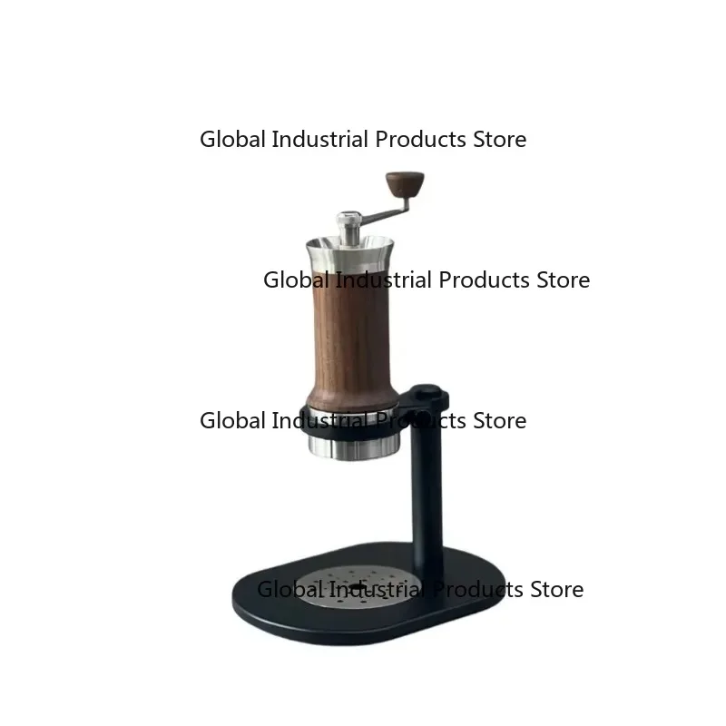

Hand Cranked Italian Coffee Machine Concentrated Extracted Unplugged Solid Wood Body Variable Voltage Brewing