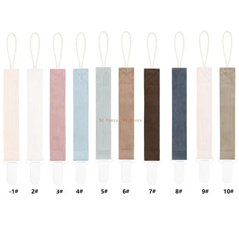 

96GC Pacifiers Toddlers Newborns Teether Pacifiers Straps Clip Soother Chain