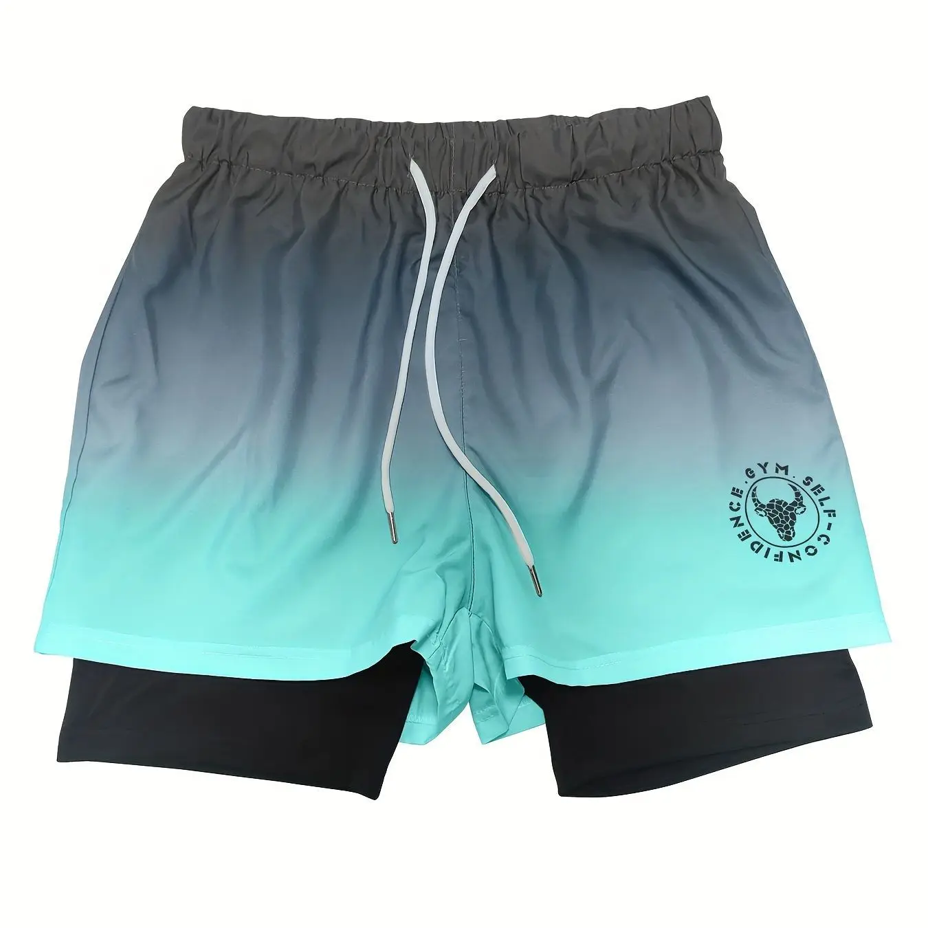 2026 Sommer neue europäische und amerikanische Herren-Sport- und Freizeit-Shorts, atmungsaktive, schweißabsorbierende, schnell trocknende Shorts – Detail 17