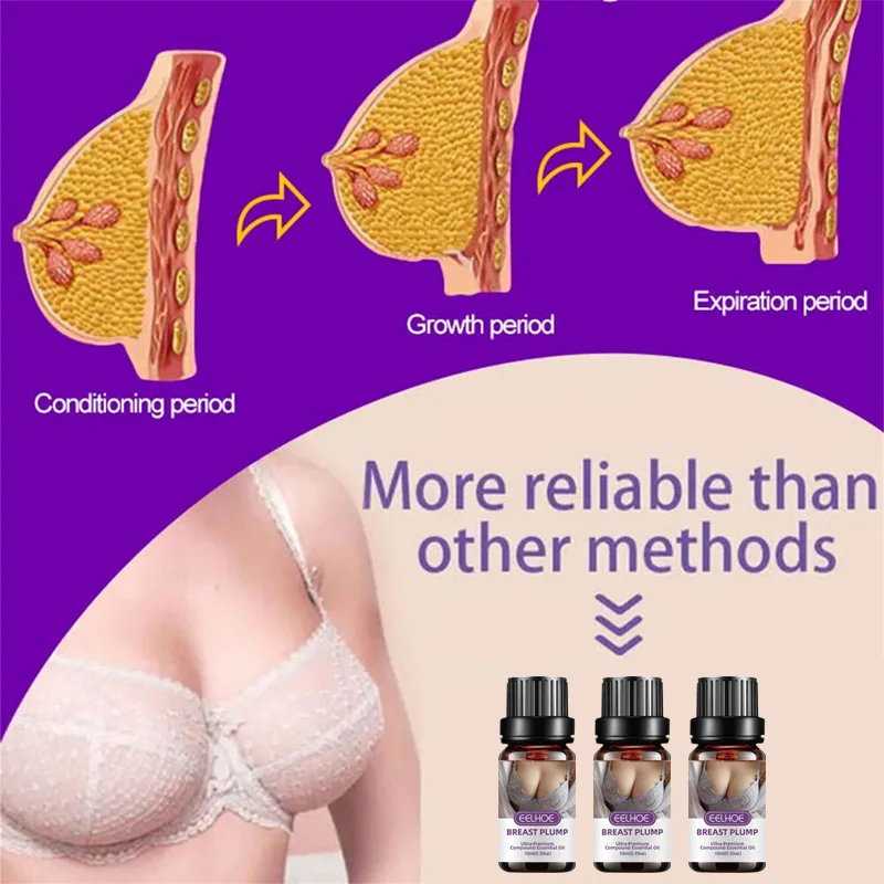 Fast Breast Growth Enlargement Cream Chest Lift Firm Enhancer Care Oil Butt Breast Plump Growth Massage Boobs Bigger Body Care