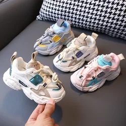 Tênis Respiráveis Confortáveis para Meninos e Meninas, Calçados Esportivos para Crianças, Baby Running Shoes, Toddler Infant Shoes