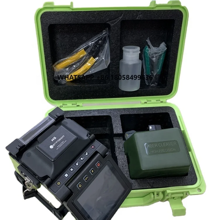 

High Quality Portable Jetfiber H5 Fusion Splicer FTTH ARC Multi-function Fiber Optic Splicing Machine