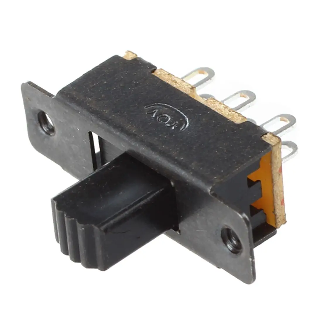 10 Pcs SS22F25-G7 2 Position DPDT 2P2T Panel Mount Mini Slide Switch Solder Lug image 3