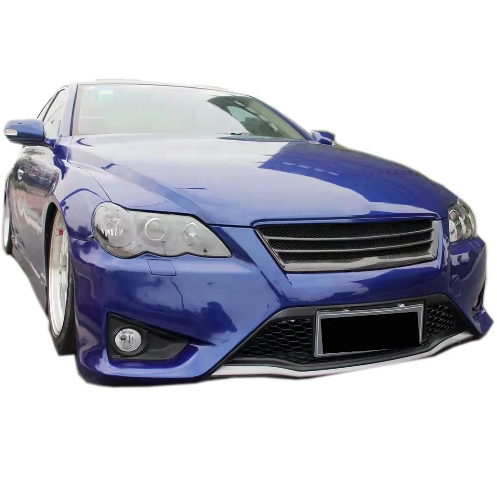 car bumper for 2005-2009 Toyota mark x to 2014 style for 05-09 Toyota reiz front bumper old change new  pp plastic