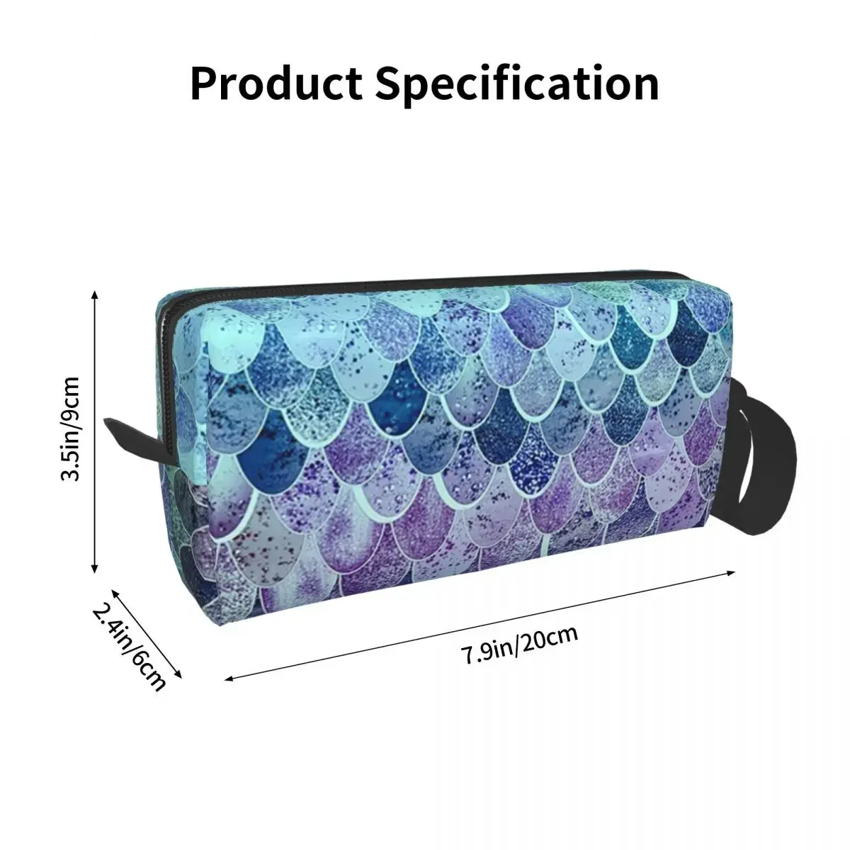 MAGIC MERMAID RAINBOW Pencil Cases Big Capacity Pen Bags Pen Box Pencil Pouch For Boys Girls Students Stationery Makeup Bag