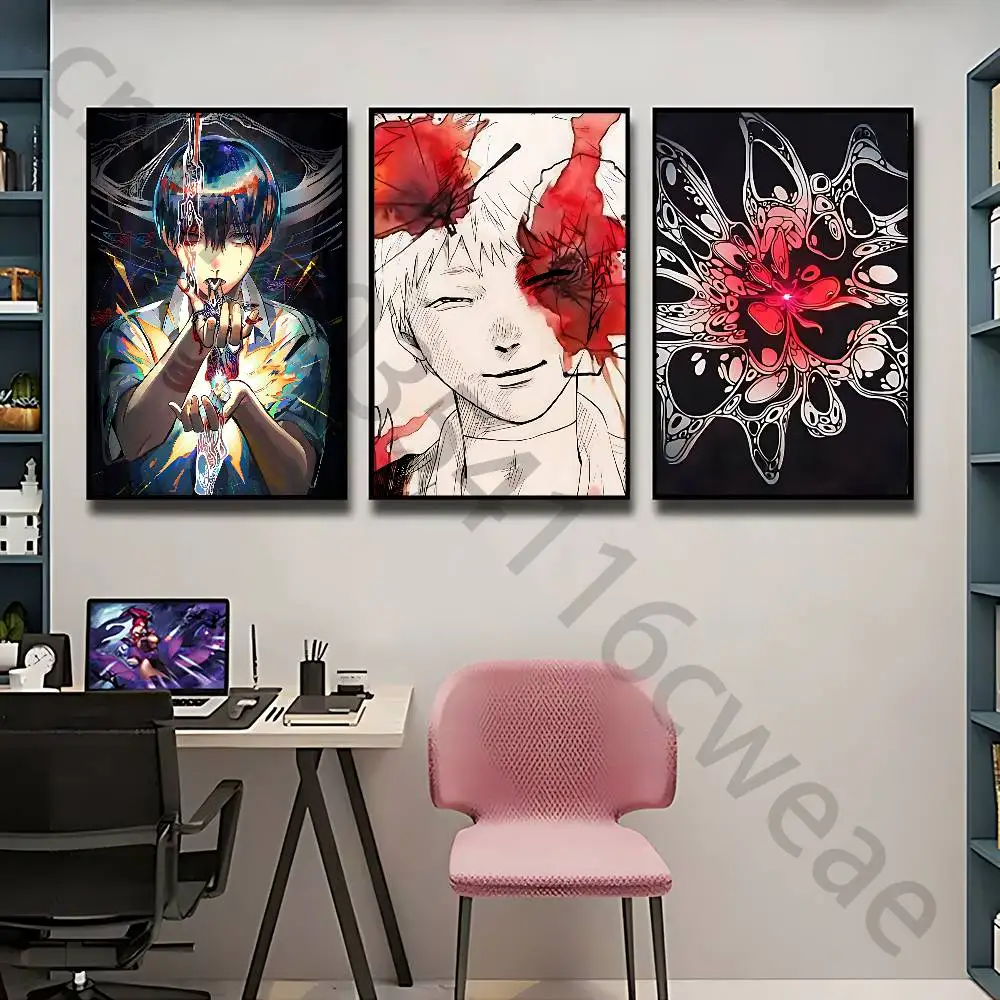 S-summer hikaru died Poster Self-adhesive Art Waterproof Paper Sticker Coffee House Bar Room Wall Decor