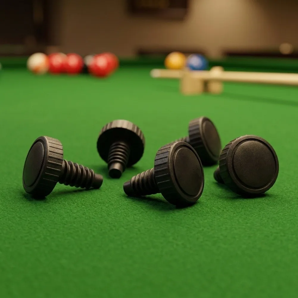 5Pcs Snooker Cue Butt Protectors Plastic Bottom Cover for Peradon For Master for cues Dust Scratch Resistant 192mm Diameter
