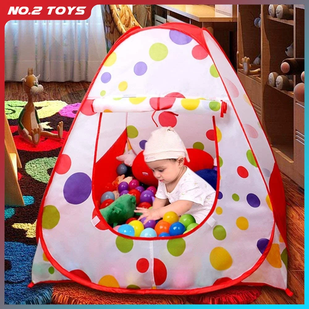 Tenda da gioco finta giocattolo per bambini per bambini Ocean Ball Pit Pool Toys tenda da gioco pieghevole per bambini tenda da gioco per interni all'aperto regalo per bambini