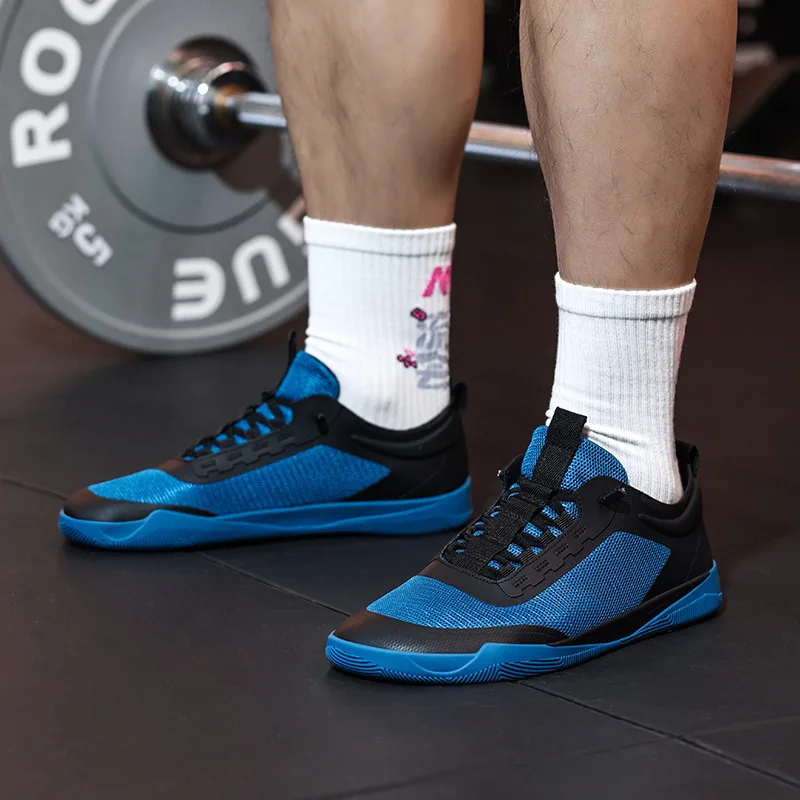 Men's And Women's Squat Deadlift Shoes Anti-slip Gym Fitness Training Shoes Indoor Net Cloth Breathable Cross-border Weightli... image 3