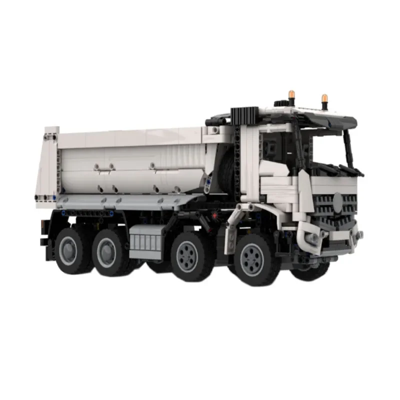 Bouwsteen MOC-133015 Auto Model 8X4 Dump Truck Volwassen En Kinderen Puzzel Onderwijs Verjaardag Kerst Speelgoed Cadeau Ornamenten