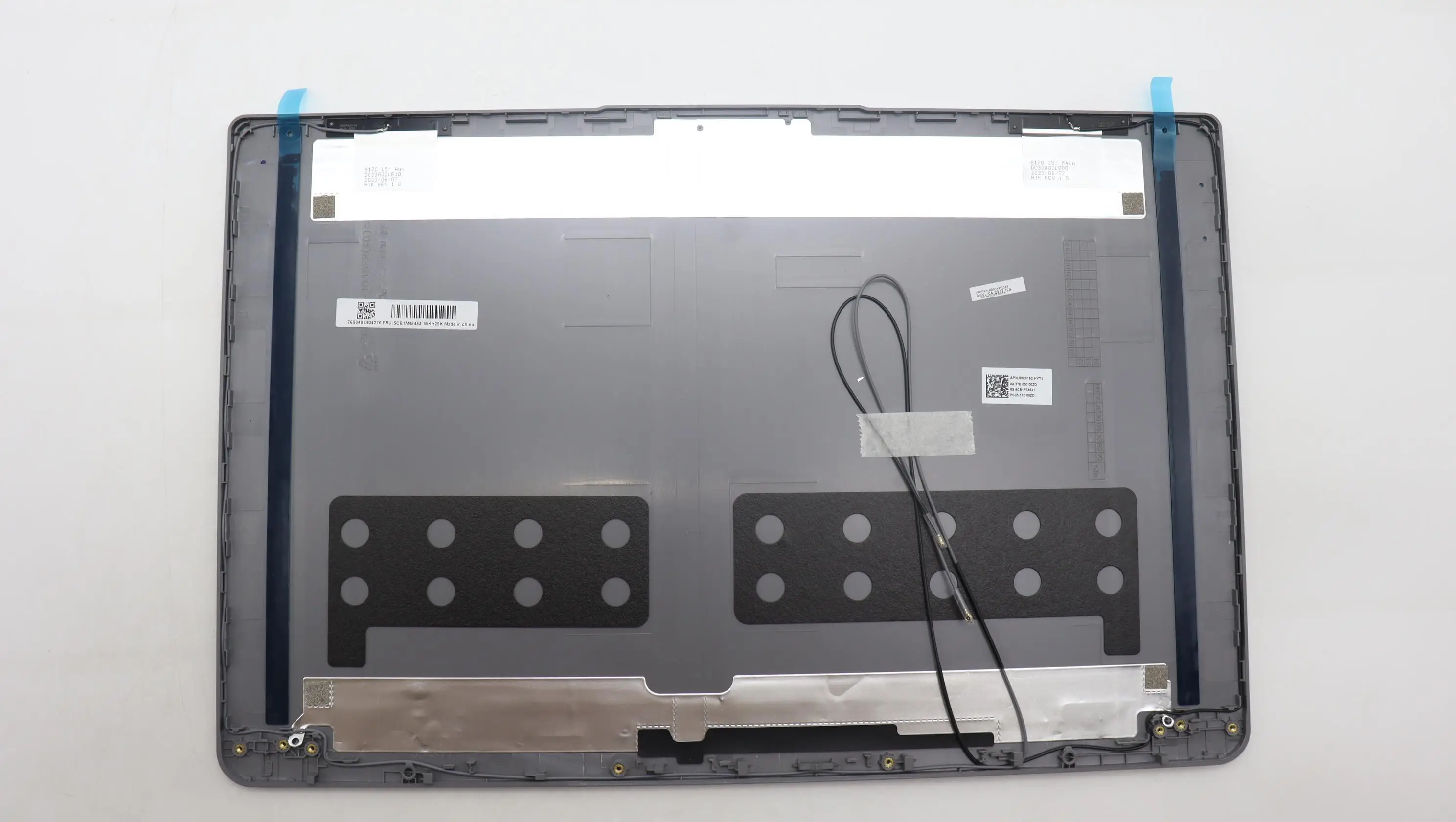 New for Lenovo IdeaPad 1-15ADA7/15AMN7 LCD Back Rear with antenna 5CB1M48453 5CB1R29776 5CB1F36621  Grey
