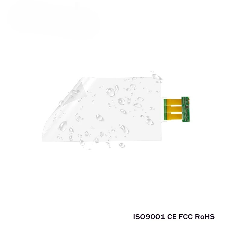 فيلم نانو شفاف يعمل باللمس مقاس 75 بوصة مقاوم للماء والغبار متعدد النقاط لطاولة القهوة بالسعة ماكينة إعلانية تعمل باللمس