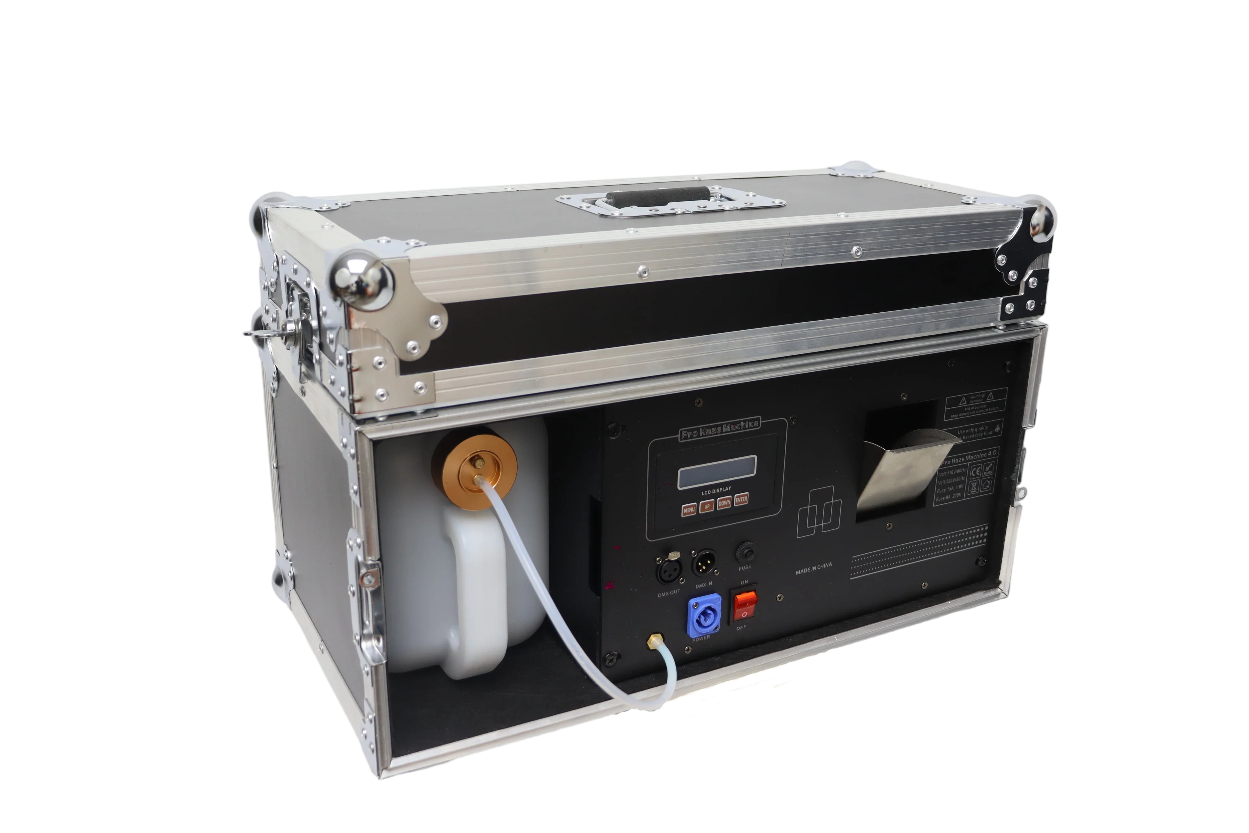 Nuovo 2000W Silenzioso Nebbia Hazer Macchina del Fumo DMX Suono Del Partito di Colore Attrezzature Del Club Musicale Per DJ Disco Club Luce Della Fumo Macchina