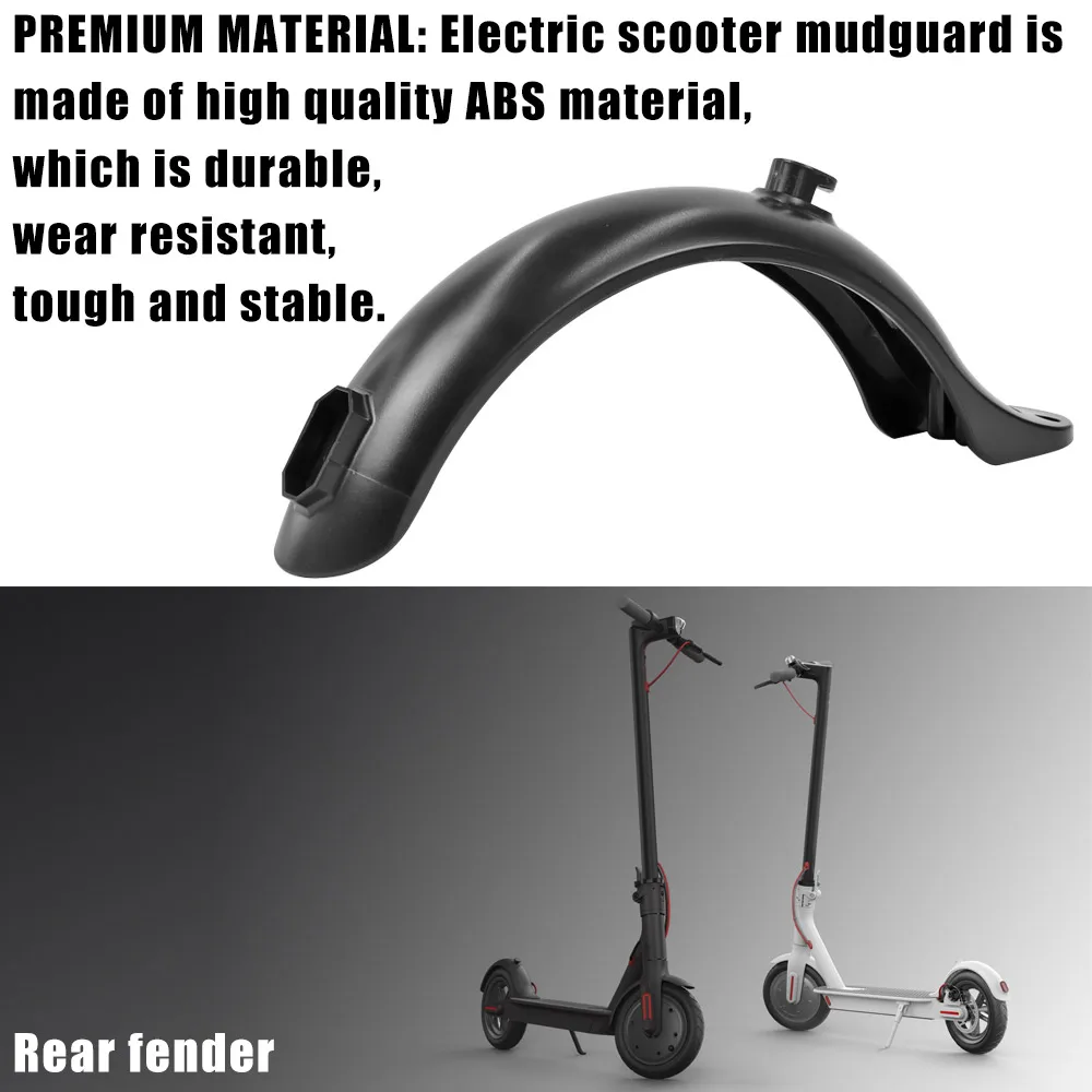 Universal Mudguard 4 Screw Fender Electric Scooter Applicable for Rear Fender Four-hole Scooter Mudguard Accessories