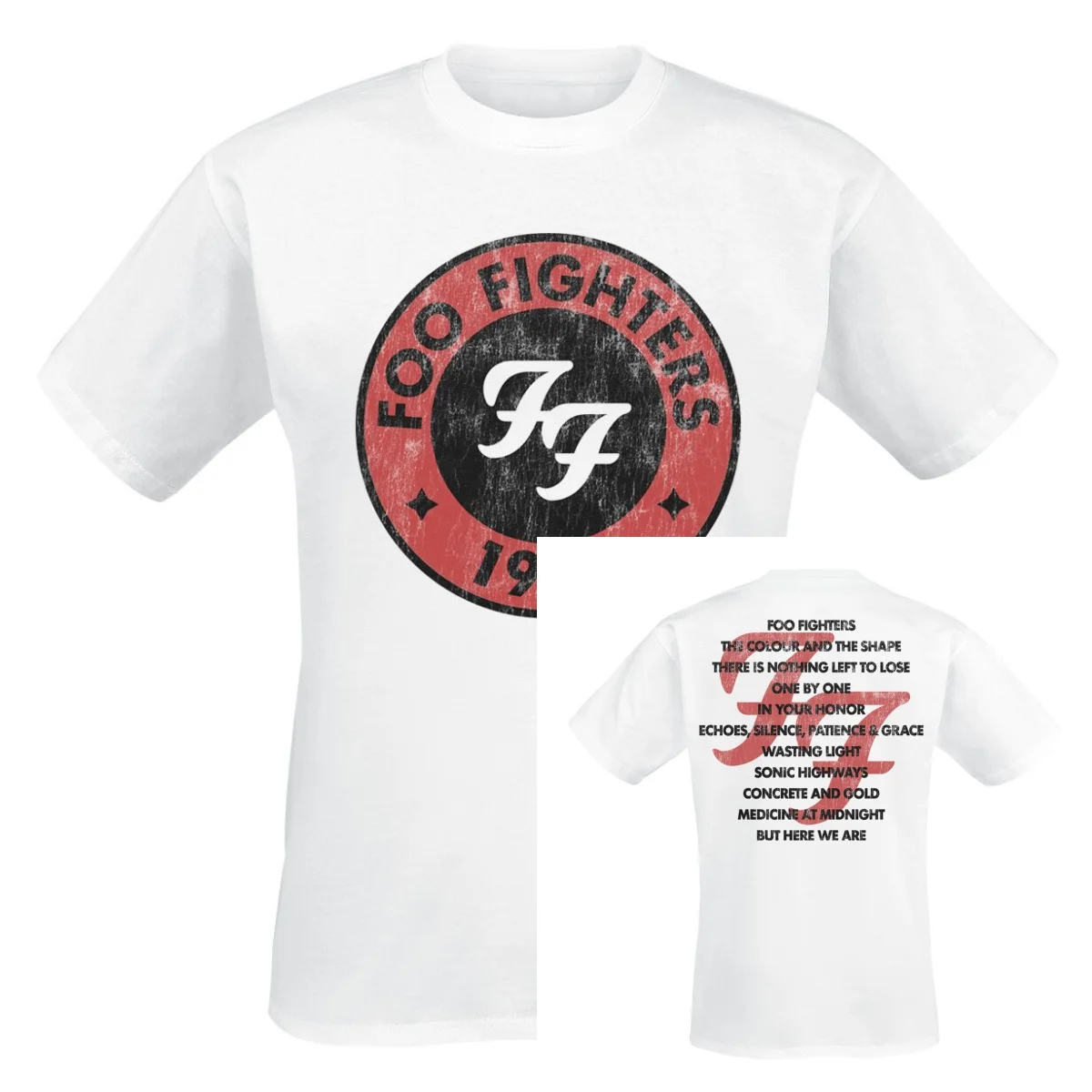 2026 Foo Fighters Graphic Cotton Band T-shirt Unisex Summer Short Sleeve Fashion Brand Tee Luxury Casual Vintage Tees