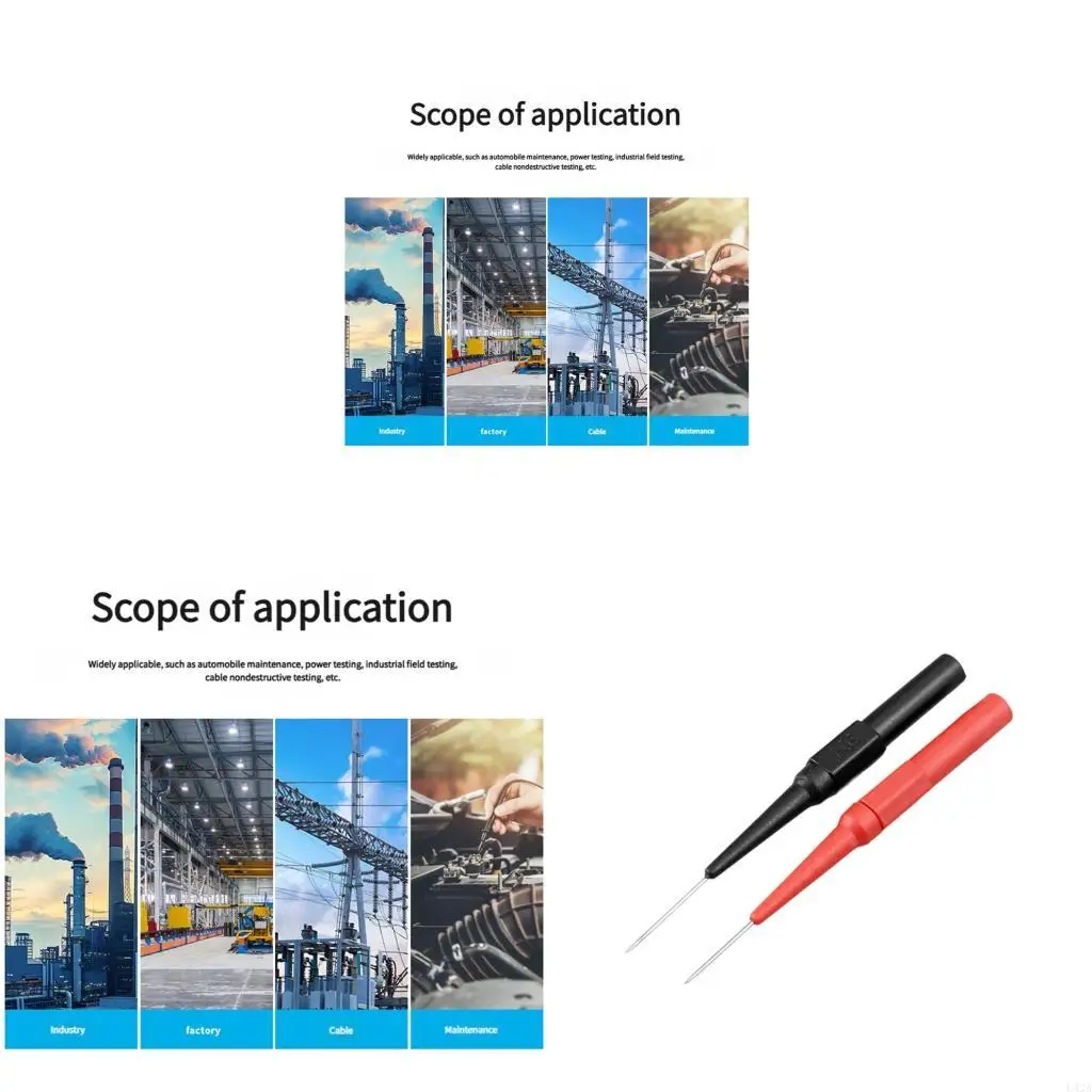 L43A Strong Circuit Testing Probes Needle Tipped Tip for Gauges Diagnostic Accessories